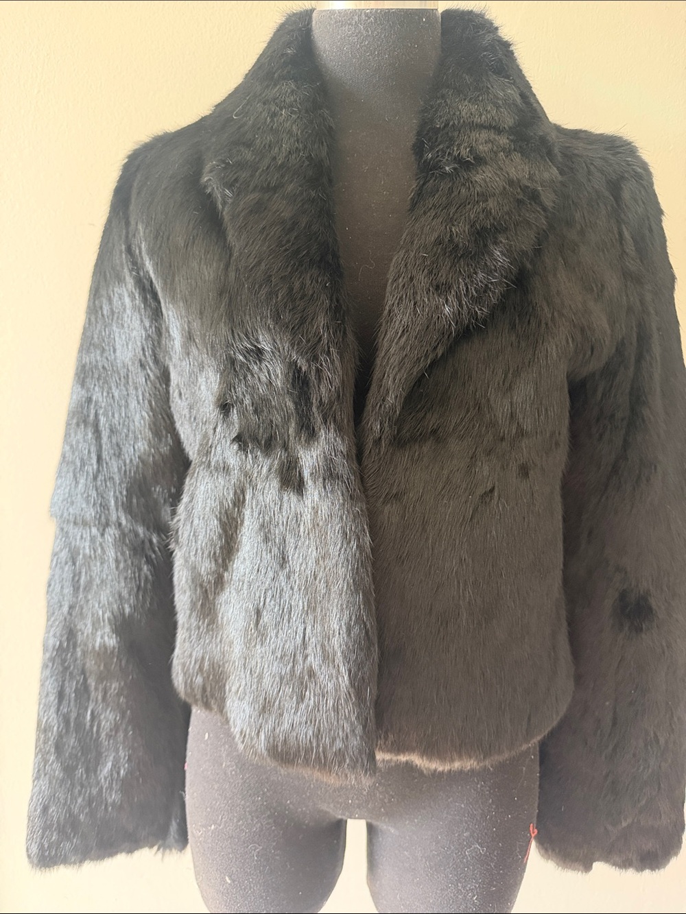 Rabbit fur jacket